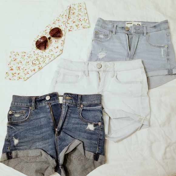 3/$30 High Rise Retro Shorts - Picture 7 of 7